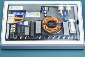 Electrical control panel for a steam turbine system
