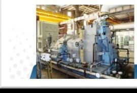 CTMI turbine installation inside an industrial plant